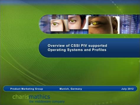 charismathics' CSSI works with IBM for authentication for PIV